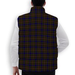 ScotsTee Shop Scottish Highfield Hunting Premium Tartan Puffer Vest Winter White Duck Down Vest Sleeveless