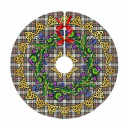 ScotsTee Shop Scottish Stewart Dress Ancient Thistle Celtic Knot Tartan Christmas Tree Skirt