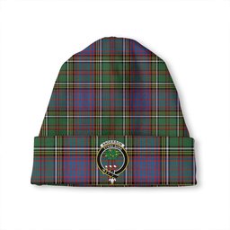 ScotsTee Shop Scottish Anderson of Kinneddar Hunting Clan Crest Tartan Plaid Knit Beanie