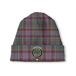 ScotsTee Shop Scottish Anderson of Kinneddar Hunting Weathered Clan Crest Tartan Plaid Knit Beanie