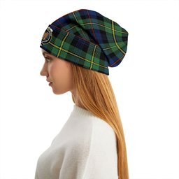 ScotsTee Shop Scottish Baillie Modern Clan Crest Tartan Plaid Knit Beanie