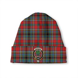 ScotsTee Shop Scottish Anderson of Ardbrake Clan Crest Tartan Plaid Knit Beanie