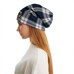 ScotsTee Shop Scottish Baird Dress (Baines Dress) Clan Crest Tartan Plaid Knit Beanie