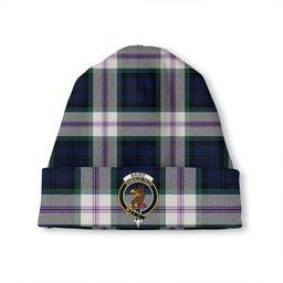 ScotsTee Shop Scottish Baird Dress (Baines Dress) Clan Crest Tartan Plaid Knit Beanie
