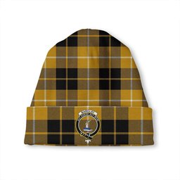 ScotsTee Shop Scottish Barclay Dress Ancient Clan Crest Tartan Plaid Knit Beanie