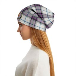 ScotsTee Shop Scottish Alexander of Menstry Dress Ancient Clan Crest Tartan Plaid Knit Beanie
