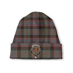 ScotsTee Shop Scottish Alexander Hunting Weathered Clan Crest Tartan Plaid Knit Beanie