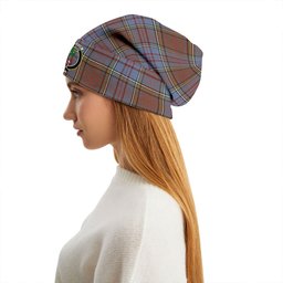 ScotsTee Shop Scottish Anderson Weathered Clan Crest Tartan Plaid Knit Beanie