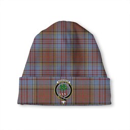 ScotsTee Shop Scottish Anderson Weathered Clan Crest Tartan Plaid Knit Beanie
