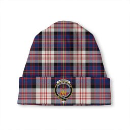 ScotsTee Shop Scottish Cameron of Erracht Dress #2 Modern 2 Clan Crest Tartan Plaid Knit Beanie