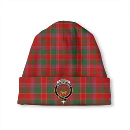 ScotsTee Shop Scottish Cameron of Lochiel #2 Modern 2 Clan Crest Tartan Plaid Knit Beanie