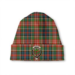 ScotsTee Shop Scottish Christie Ancient Clan Crest Tartan Plaid Knit Beanie