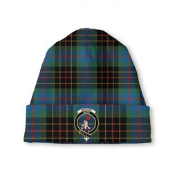 ScotsTee Shop Scottish Brodie Hunting Ancient Clan Crest Tartan Plaid Knit Beanie
