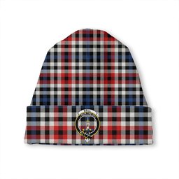 ScotsTee Shop Scottish Bell Border (Bell Southern Bell) Modern Clan Crest Tartan Plaid Knit Beanie