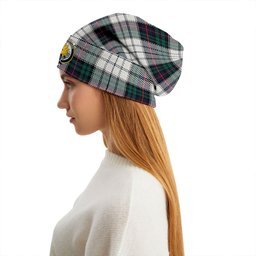 ScotsTee Shop Scottish Campbell of Cawdor Dress Modern 2 Clan Crest Tartan Plaid Knit Beanie