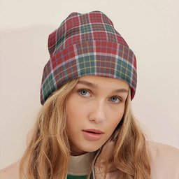 ScotsTee Shop Scottish Blackie Weathered Clan Crest Tartan Plaid Knit Beanie