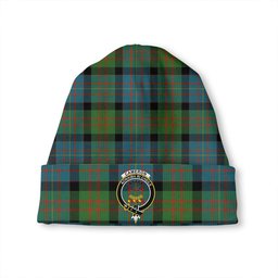ScotsTee Shop Scottish Cameron of Erracht Ancient 2 Clan Crest Tartan Plaid Knit Beanie