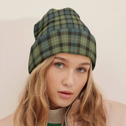 ScotsTee Shop Scottish Campbell of Breadalbane 1819 Weathered 2 Clan Crest Tartan Plaid Knit Beanie