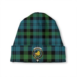 ScotsTee Shop Scottish Campbell of Glenlyon Ancient 2 Clan Crest Tartan Plaid Knit Beanie