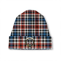 ScotsTee Shop Scottish Bell Border (Bell Southern Bell) Ancient Clan Crest Tartan Plaid Knit Beanie