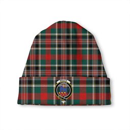 ScotsTee Shop Scottish Bruce of Kinnaird Modern Clan Crest Tartan Plaid Knit Beanie