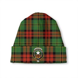 ScotsTee Shop Scottish Blackstock Hunting Ancient Clan Crest Tartan Plaid Knit Beanie