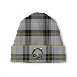 ScotsTee Shop Scottish Bell of the Borders Ancient Clan Crest Tartan Plaid Knit Beanie