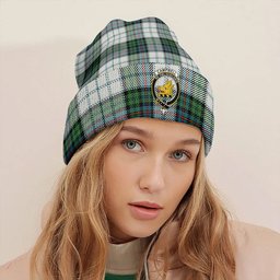 ScotsTee Shop Scottish Campbell of Cawdor Dress Ancient 2 Clan Crest Tartan Plaid Knit Beanie