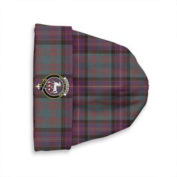 ScotsTee Shop Scottish Cochrane (Cochran) Weathered Clan Crest Tartan Plaid Knit Beanie