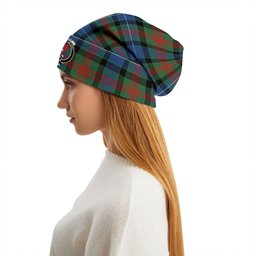 ScotsTee Shop Scottish Curry (Currie) Modern Clan Crest Tartan Plaid Knit Beanie