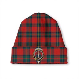 ScotsTee Shop Scottish Cruikshank Modern Clan Crest Tartan Plaid Knit Beanie