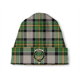 ScotsTee Shop Scottish Hamilton of Brandon Ancient Clan Crest Tartan Plaid Knit Beanie