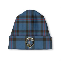 ScotsTee Shop Scottish Elliot (Ellot) Modern Clan Crest Tartan Plaid Knit Beanie