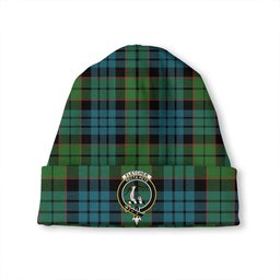ScotsTee Shop Scottish Fletcher Family Ancient Clan Crest Tartan Plaid Knit Beanie