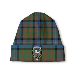 ScotsTee Shop Scottish Cochrane (Cochran) Ancient Clan Crest Tartan Plaid Knit Beanie