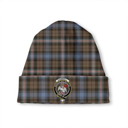 ScotsTee Shop Scottish Gammell Weathered Clan Crest Tartan Plaid Knit Beanie