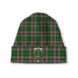 ScotsTee Shop Scottish Gray Hunting Clan Crest Tartan Plaid Knit Beanie