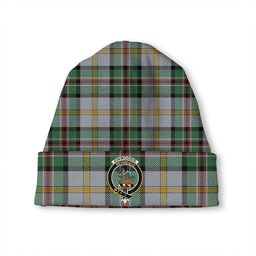 ScotsTee Shop Scottish Dinwoodie Modern Clan Crest Tartan Plaid Knit Beanie