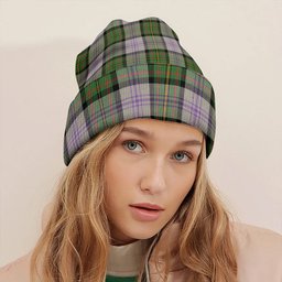 ScotsTee Shop Scottish Firth of Tay (Gillies Dress) Ancient Clan Crest Tartan Plaid Knit Beanie