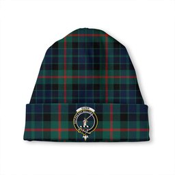 ScotsTee Shop Scottish Gunn Modern Clan Crest Tartan Plaid Knit Beanie
