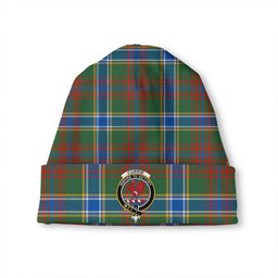 ScotsTee Shop Scottish Currie of Arran Modern Clan Crest Tartan Plaid Knit Beanie