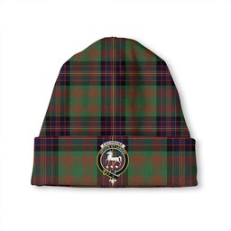 ScotsTee Shop Scottish Cochrane (Cochran) Modern Clan Crest Tartan Plaid Knit Beanie