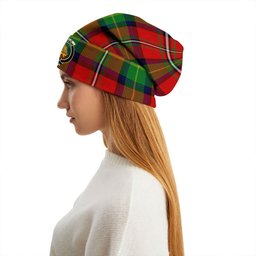 ScotsTee Shop Scottish Fairlie Modern Clan Crest Tartan Plaid Knit Beanie
