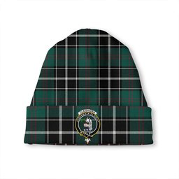 ScotsTee Shop Scottish Cleghorn Modern Clan Crest Tartan Plaid Knit Beanie