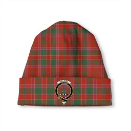 ScotsTee Shop Scottish Dalziel Ancient Clan Crest Tartan Plaid Knit Beanie
