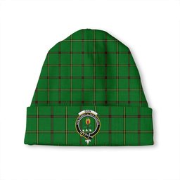 ScotsTee Shop Scottish Don (Tribe of Mar) Clan Crest Tartan Plaid Knit Beanie