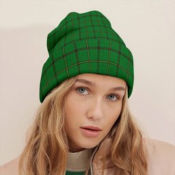 ScotsTee Shop Scottish Don (Tribe of Mar) Clan Crest Tartan Plaid Knit Beanie