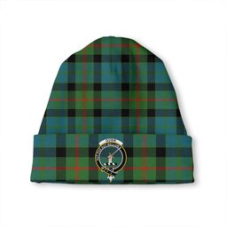 ScotsTee Shop Scottish Gunn Ancient Clan Crest Tartan Plaid Knit Beanie