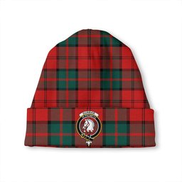 ScotsTee Shop Scottish Dunbar Modern Clan Crest Tartan Plaid Knit Beanie