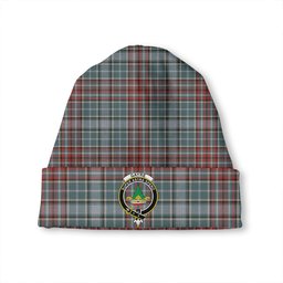 ScotsTee Shop Scottish Gayre Weathered Clan Crest Tartan Plaid Knit Beanie